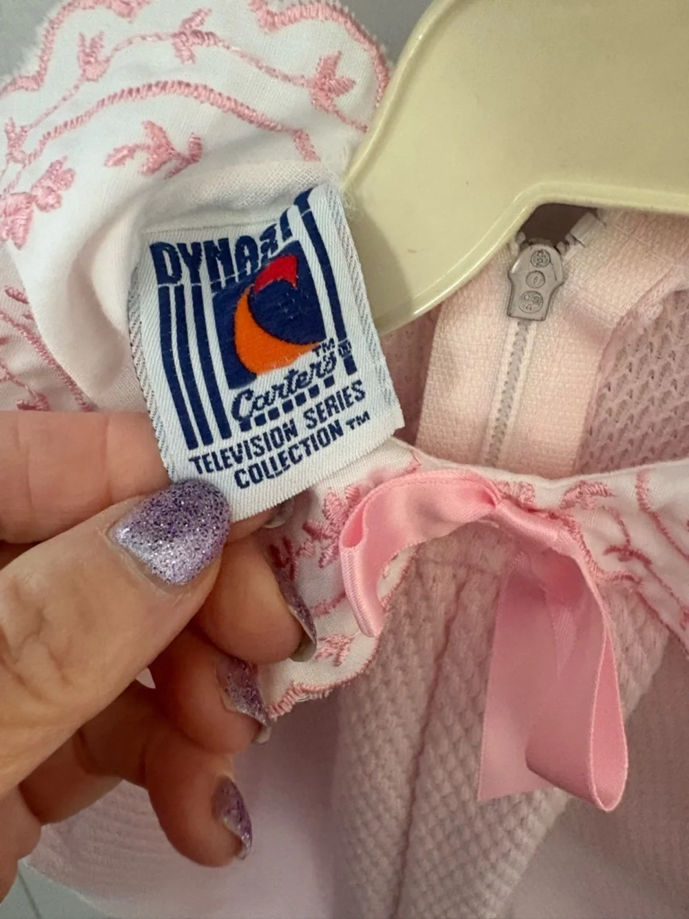 Vintage 80’s Carter’s Dynasty TV Series Collection Baby Girls Outfit 6 Mo. NEW